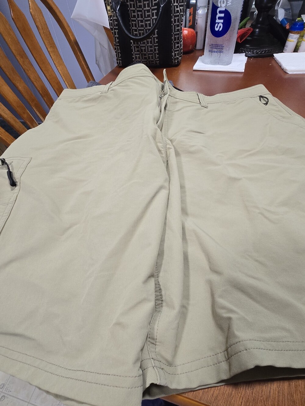 Men's Khaki Cargo Shorts Size Xl